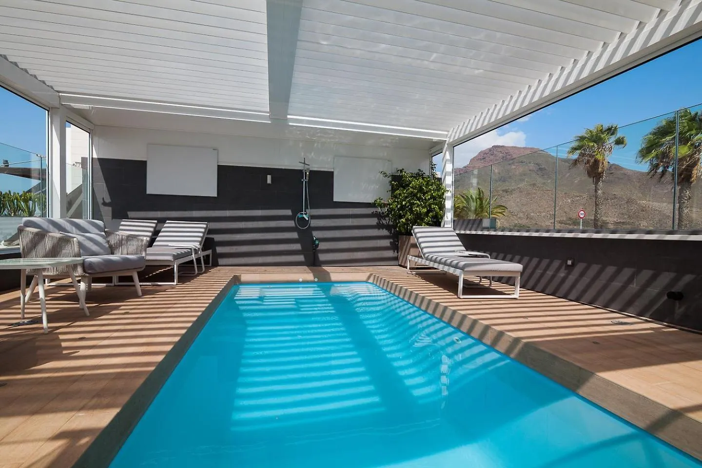 Luxury Private Villa With Heated Pool And Amazing Ocean View Costa Adeje