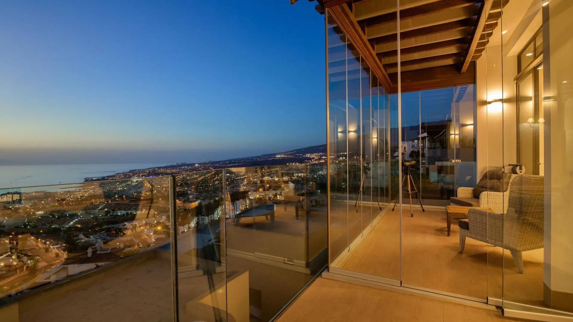 Luxury Private Villa With Heated Pool And Amazing Ocean View Costa Adeje  Spain